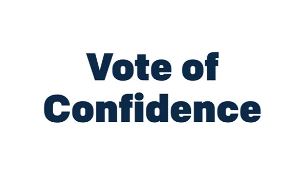 Vote of Confidence